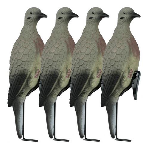 Lucky Duck Clip On 4 Pack Dove Decoy - Primary Image