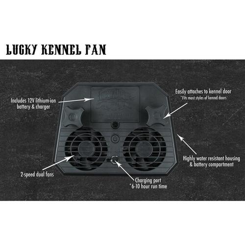 Lucky Duck Kennel Fan - Primary Image
