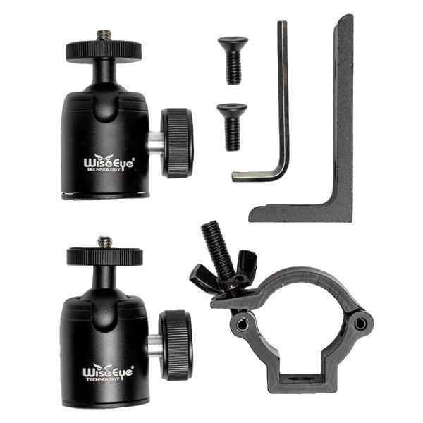 WiseEye Double Ballhead Maverick 2 T-Post Mount