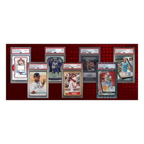 PSA Graded Autogrphed Original Sportscard