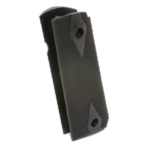 Pearce Grip 1911 Double Diamond Black Rubber Side Panel Grips - Primary Image