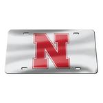 Wincraft Nebraska Cornhuskers Logo License Plate - Thumbnail 1 of 2