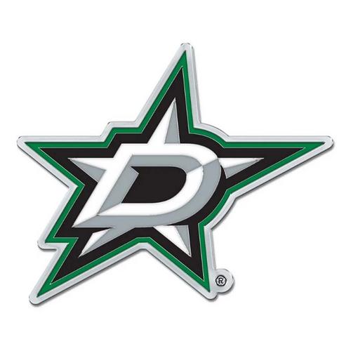 Wincraft Dallas Stars Colored Chrome Free Form Auto Emblem - Primary Image