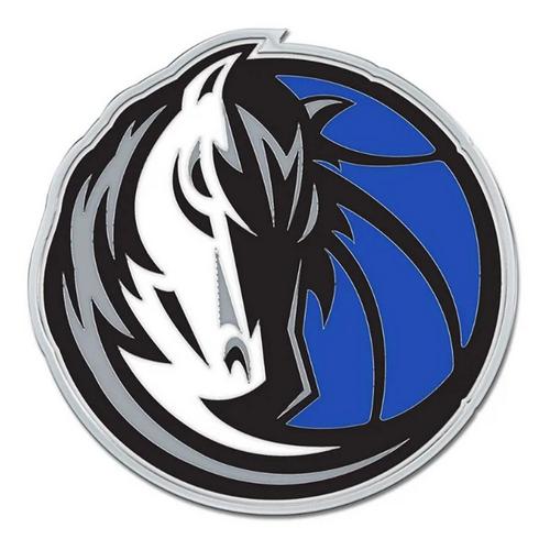 Wincraft Dallas Mavericks Colored Chrome Free Form Auto Emblem - Primary Image