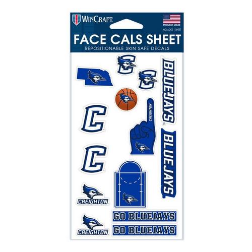 Wincraft Creighton Bluejays 4"x7" Face Cals Sheet - Primary Image