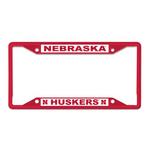 Wincraft Nebraska Cornhuskers License Plate Frame - Thumbnail 1 of 2