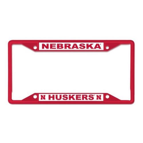 Wincraft Nebraska Cornhuskers License Plate Frame - Primary Image