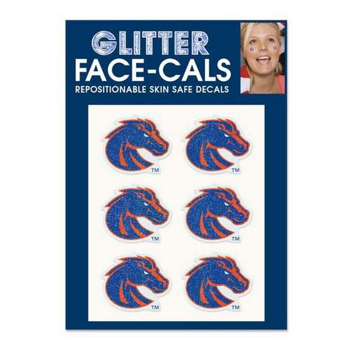 Wincraft Boise State Broncos 6pk Glitter Tattoo - Primary Image
