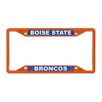 Wincraft Boise State Broncos Orange Metal License Plate Frame - Thumbnail 1 of 2
