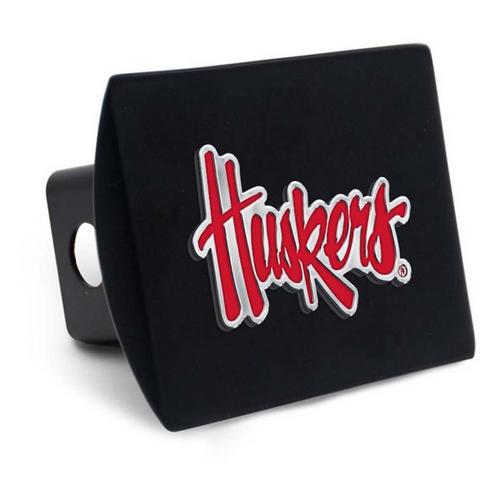 Wincraft Nebraska Cornhuskers TC Metal Hitch Cover - Primary Image