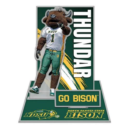 Wincraft North Dakota State Bison Acrylic Stand Up Set - Primary Image