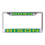 Wincraft North Dakota State Bison Classic Metal License Plate Frame - Thumbnail 1 of 2