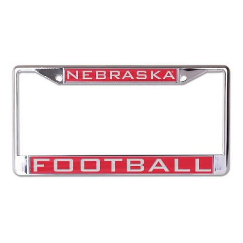Wincraft Nebraska Cornhuskers Football License Plate Frame - Primary Image
