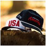 Pin Hunters Golf Americana 1776 Corduroy Snapback Hat - Thumbnail 3 of 3
