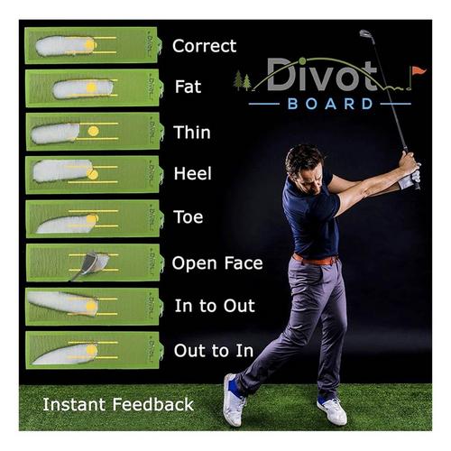 Divot Board Instant Feedback Swing Path Trainer - Primary Image