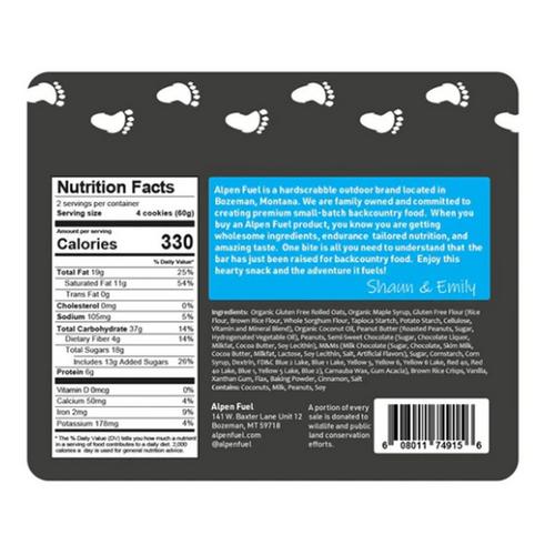 Alpen Fuel Monster Trail Cookies - Primary Image