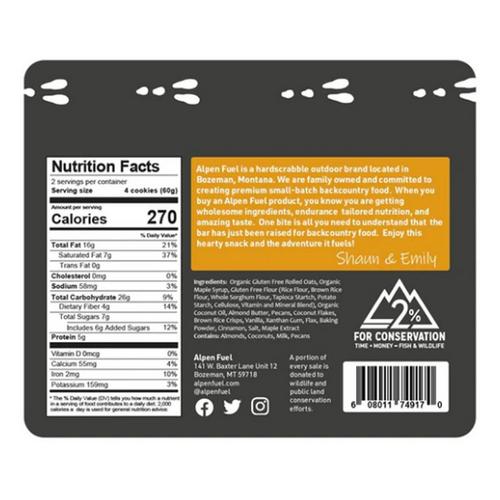 Alpen Fuel Maple Pecan Trail Cookies - Primary Image