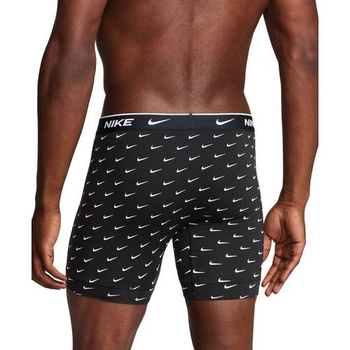 Men's Nike Dri-FIT Essential Cotton Stretch 3 Pack Boxer Briefs - Primary Image