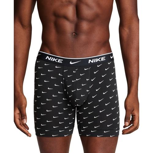 Men's Nike Dri-FIT Essential Cotton Stretch 3 Pack Boxer Briefs - Primary Image