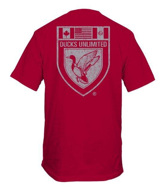 New World Graphics DU Distressed Crest T-Shirt - New World Graphics