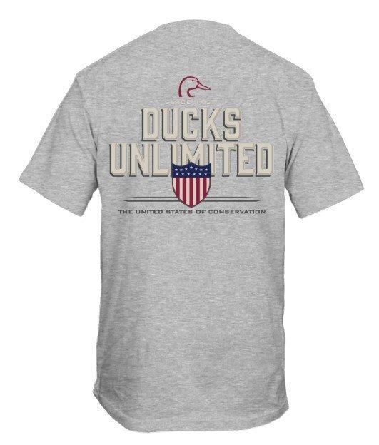 New World Graphics DU US Shield T-Shirt - New World Graphics