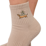 SOULS Champagne Pup Quarter Socks - Thumbnail 3 of 4