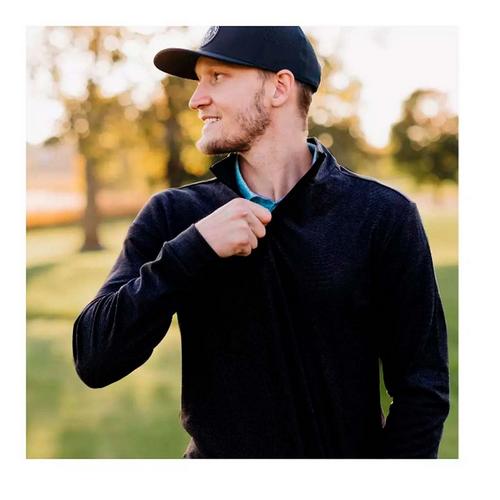 Men's Swannies Emery Long Sleeve 1/4 Zip - Primary Image