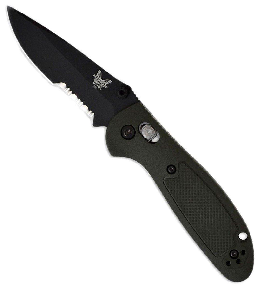 Benchmade 556SBK Griptilian Mini ComboEdge Pocket Knife - Benchmade Knife Company