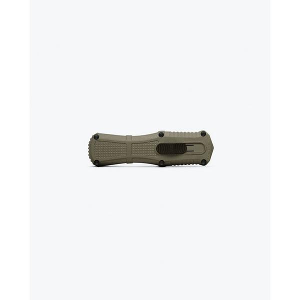 Benchmade Knife Company Benchmade 3375GY-1 Mini Claymore OTF Dagger Ranger Green Automatic Knife