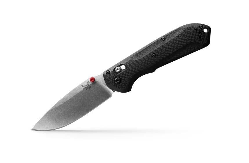 Benchmade Freek AXIS Drop-Point Black Carbon Fiber Knife 560-03