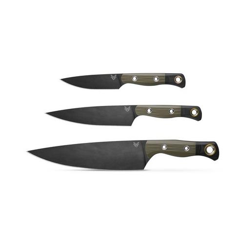 Benchmade Knife Company 3 Piece OD Green Knife Set - Primary Image