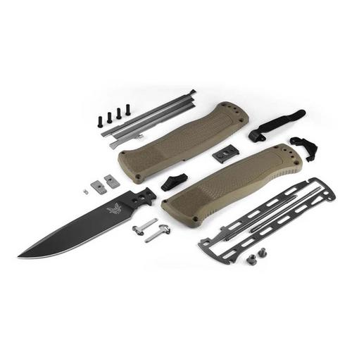 Benchmade 5371BK-01 Shootout Ranger Green Grivory Automatic Knife - Primary Image