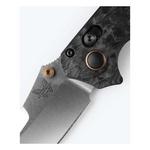 Benchmade 865-02 Mini Bedlam Carbon Fiber Scimitar Tactical Folding Knife - Thumbnail 5 of 6