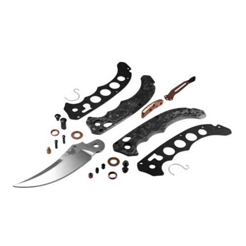 Benchmade 865-02 Mini Bedlam Carbon Fiber Scimitar Tactical Folding Knife - Primary Image