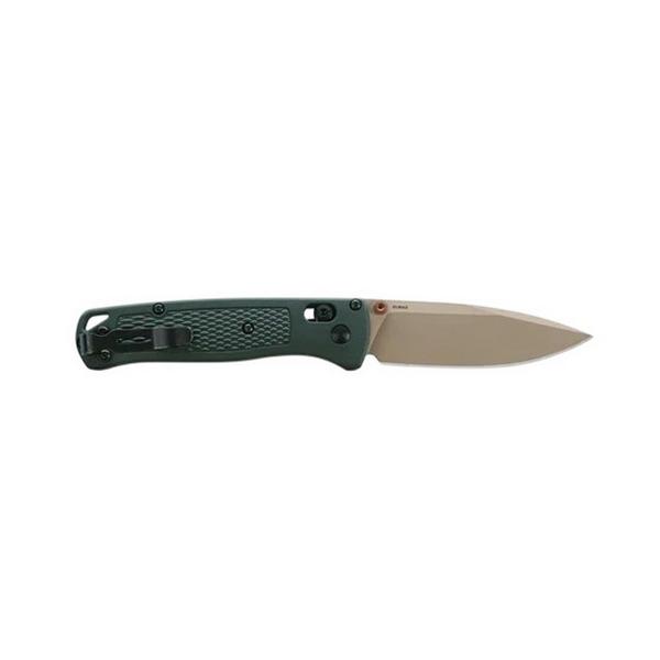 Benchmade Knife Company Benchmade 535TN-2601 Bugout Drop Point Folding Taiga Green Pocket Knife