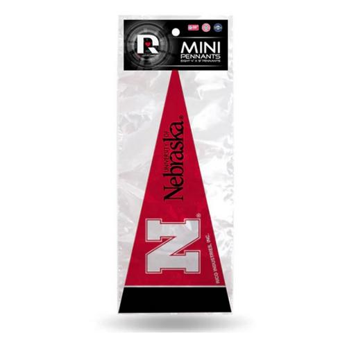 Rico Industries Nebraksa Cornhuskers 8 Piece Mini Pennant Pack - Primary Image