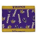 Rico Industries Minnesota Vikings Trifold Canvas Wallet - Thumbnail 1 of 4