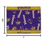 Rico Industries Minnesota Vikings Trifold Canvas Wallet - Thumbnail 4 of 4