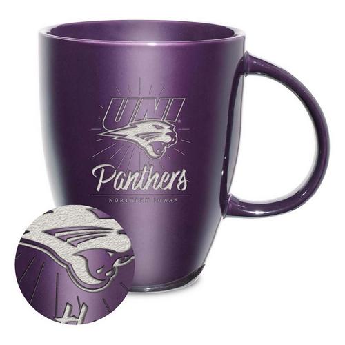 Rico Industries Northern Iowa Panthers Laser Engraved Ceramic Lustre Mug - Primary Image