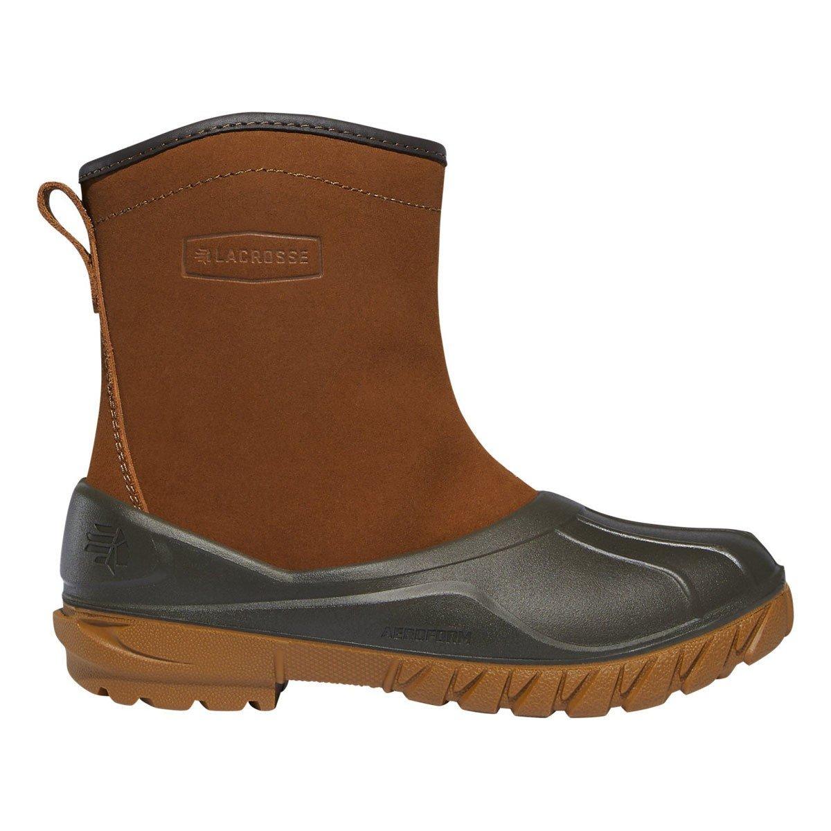 Women's LaCrosse Aero Timber Top Zip 6" Shearling Work Boots - LaCrosse Footwear