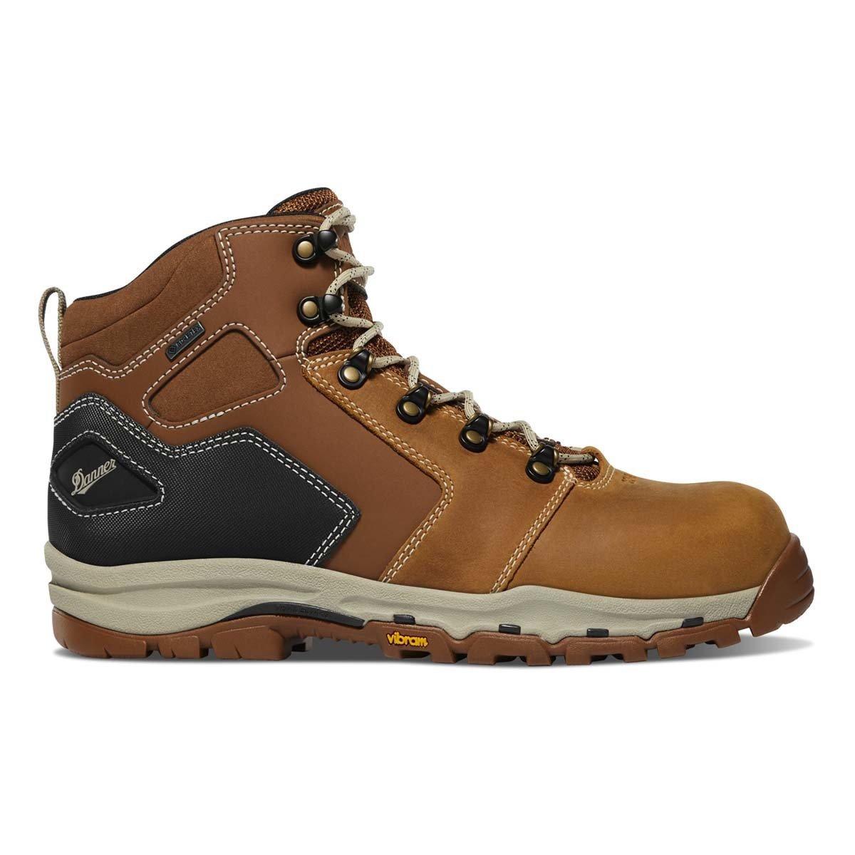 Danner Vicious 4.5' GORE-TEX Composite Toe Work Boots for Men - Tan/Black