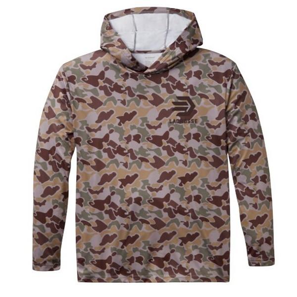 Men's LaCrosse Footwear Sun Hoodie Medium Duck Camo