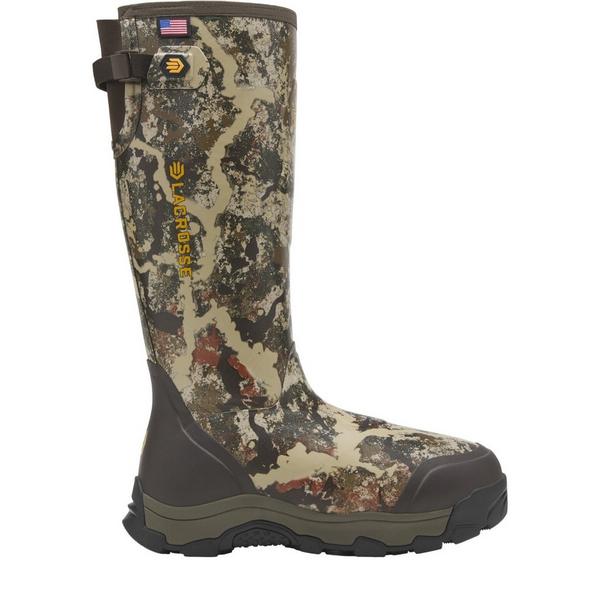 Men's LaCrosse Alpha Evolution 17" Insulated Boots Outdoor 9 First Lite Specter