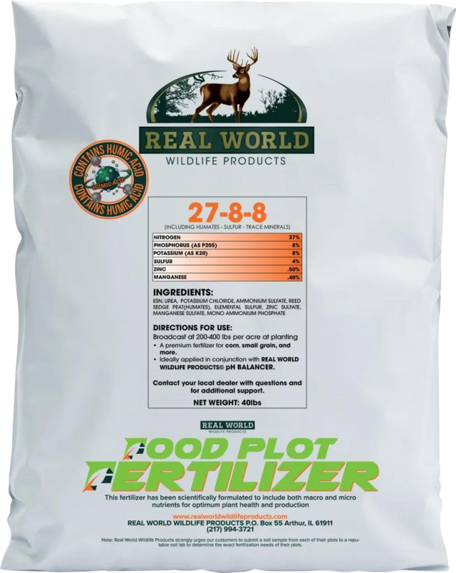 RWWP 27-8-8 Fertilizer - Real World Wildlife Products