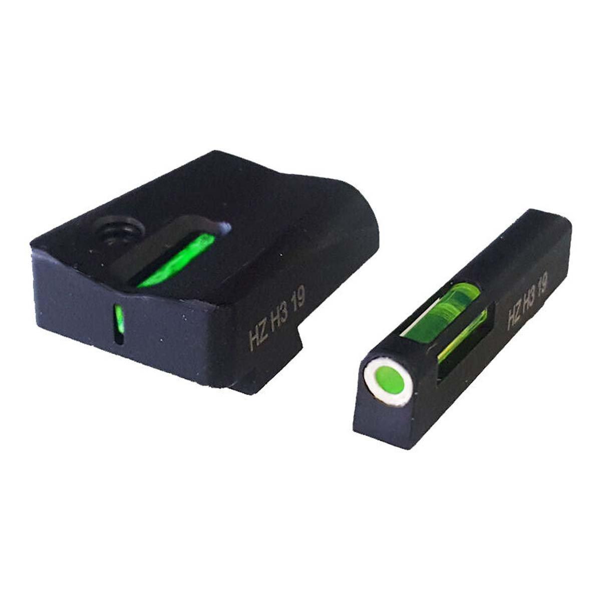 HIVIZ GLXN329 Express Tritium/Fiber Optic Sight - Hiviz