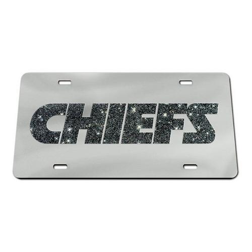 Wincraft Kansas City Chiefs Glitter License Plate - Primary Image