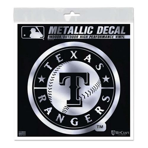 Wincraft Texas Rangers Metallic Decal - Primary Image