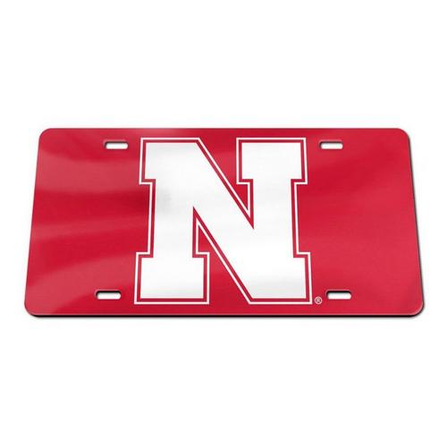Wincraft Nebraska Cornhuskers Specialty Acrylic License Plate - Primary Image