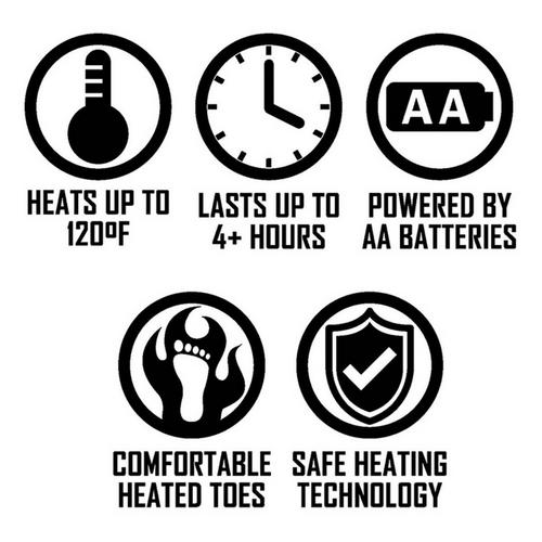 ActionHeat AA Battery Heated Slippers - Primary Image