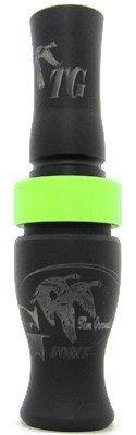 Tim Grounds G FORCE Flat Black w/ Lime Band Goose Call - Tim Grounds Calls